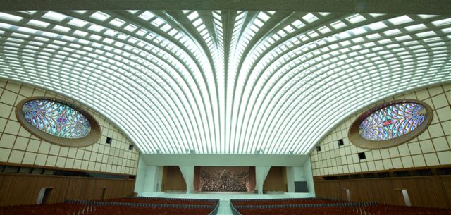 Vatican City Nervi Hall ( Aula Nervi or Paolo VI ) International