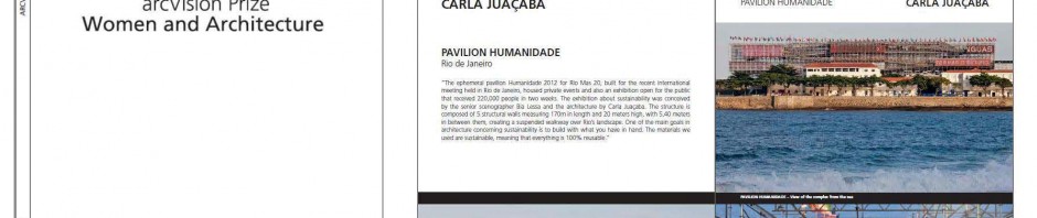 Catalogo arcVision Prize 2013 – Women and Architecture