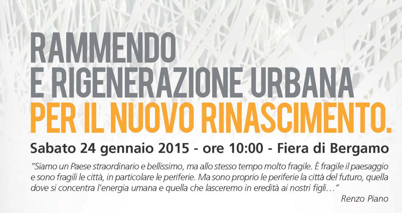 Convegno Fondazione Italcementi: “Il rammendo delle periferie”